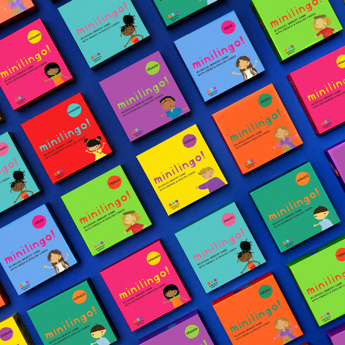 Minilingo Italian/English Bilingual Flashcards for Kids