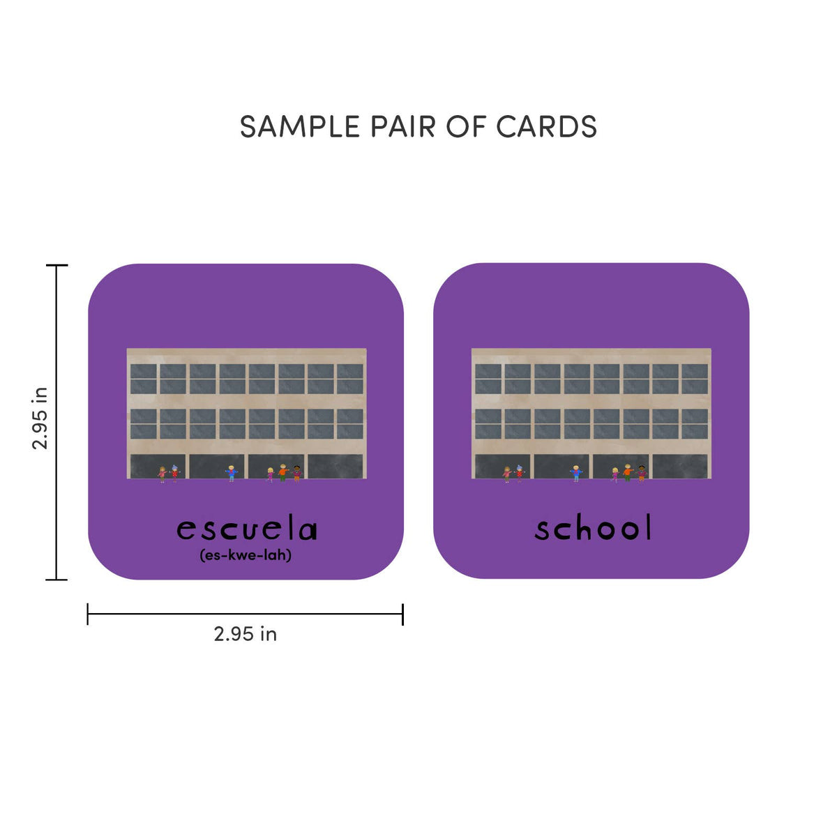 Minilingo Spanish/English Bilingual Flashcards for Kids