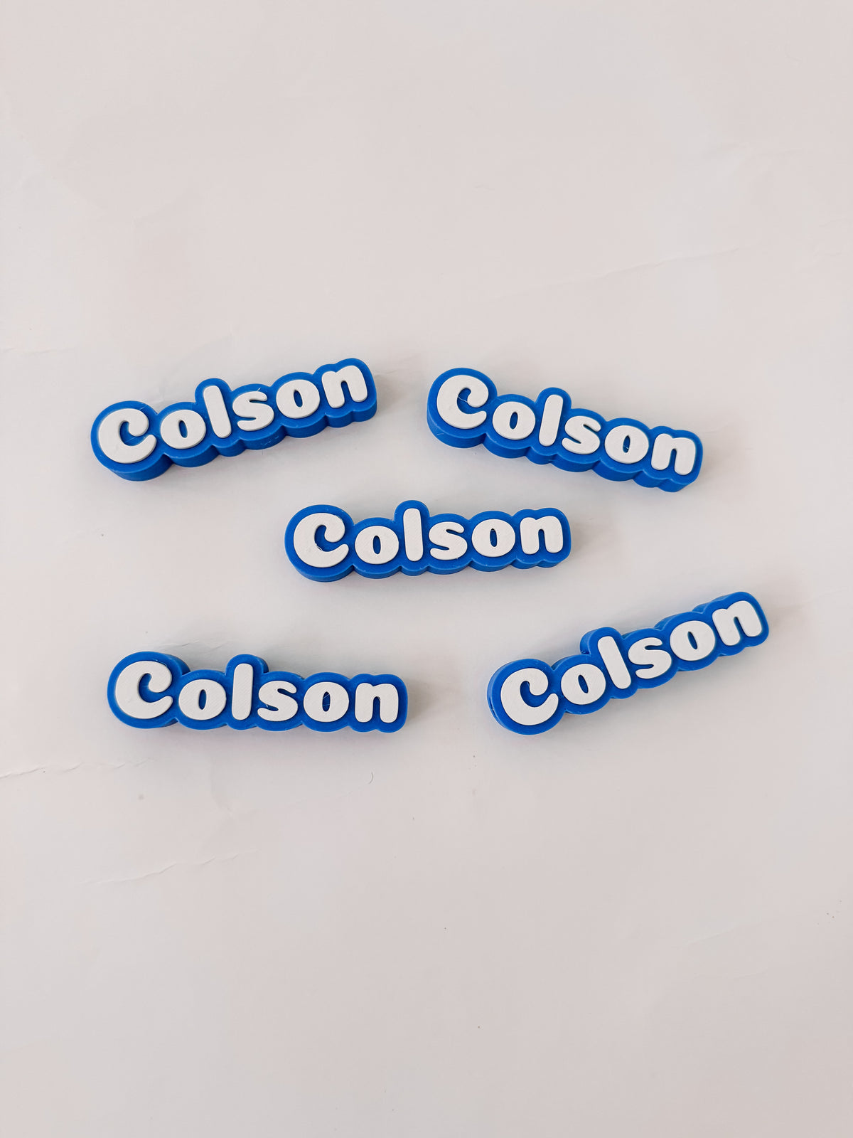 Personalized Pencil Name Toppers (Pack of 5) | Custom Pencil Accessories for Kids