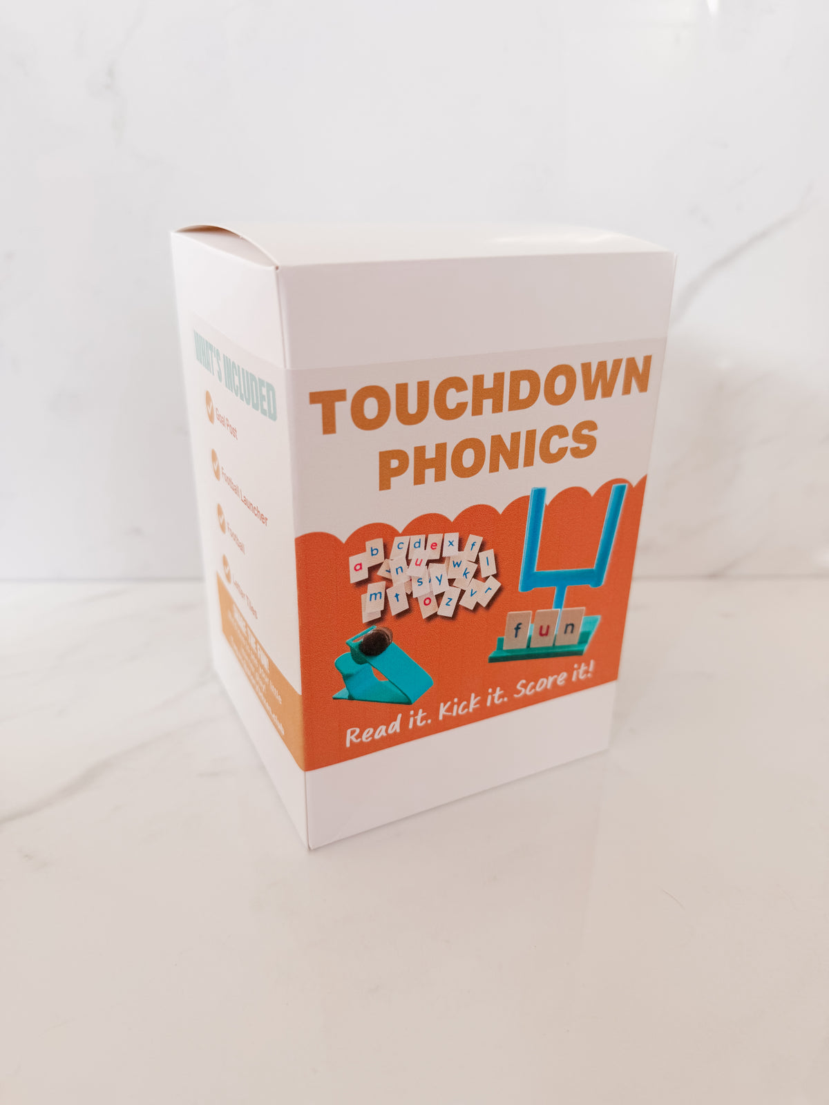 Touchdown Phonics | CVC Word Building Game