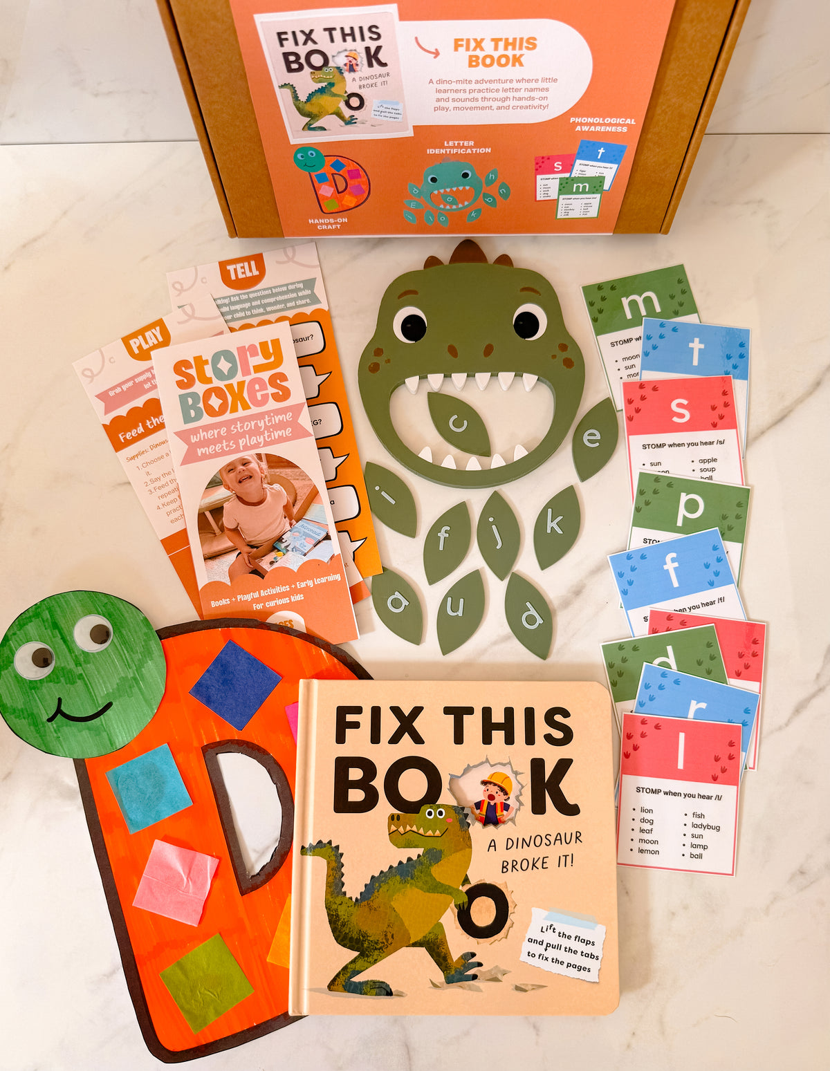 Dinosaur Story Box for Toddlers & Preschoolers | Ages 2+