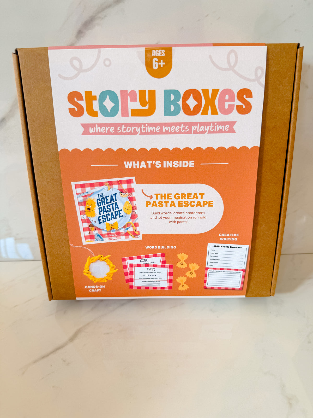 The Great Pasta Escape Story Box | Phonics Activities for Ages 6+