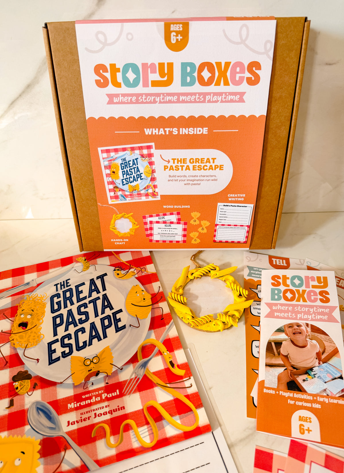 The Great Pasta Escape Story Box | Phonics Activities for Ages 6+