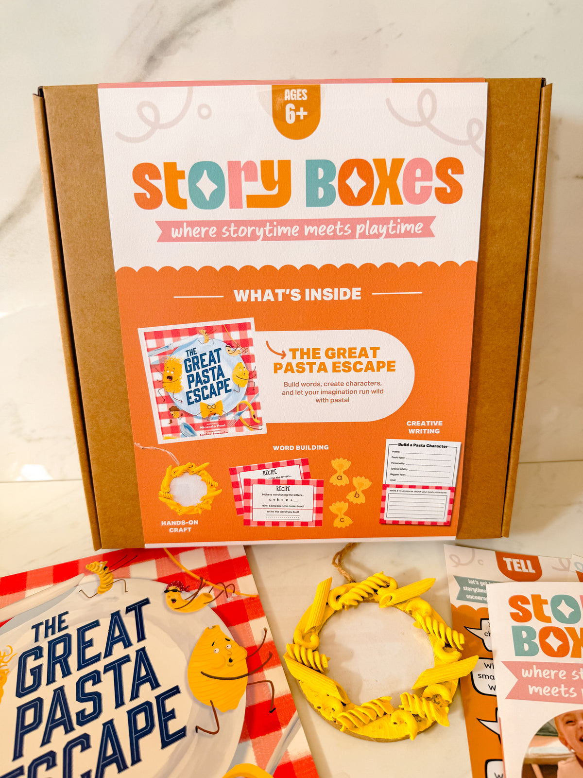 The Great Pasta Escape Story Box | Phonics Activities for Ages 6+