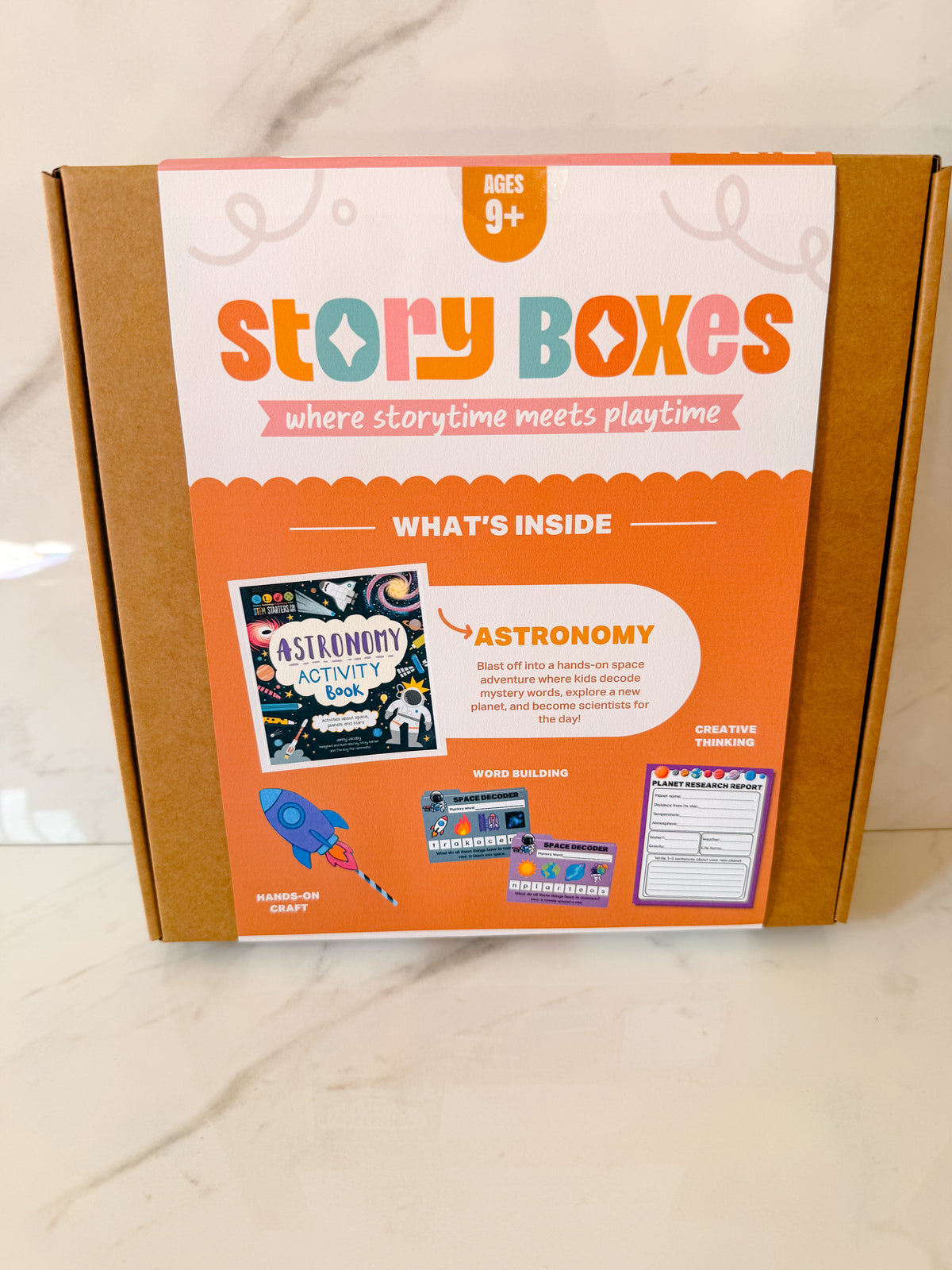 Astronomy Activities Story Box | Space Learning Activities for Ages 9+