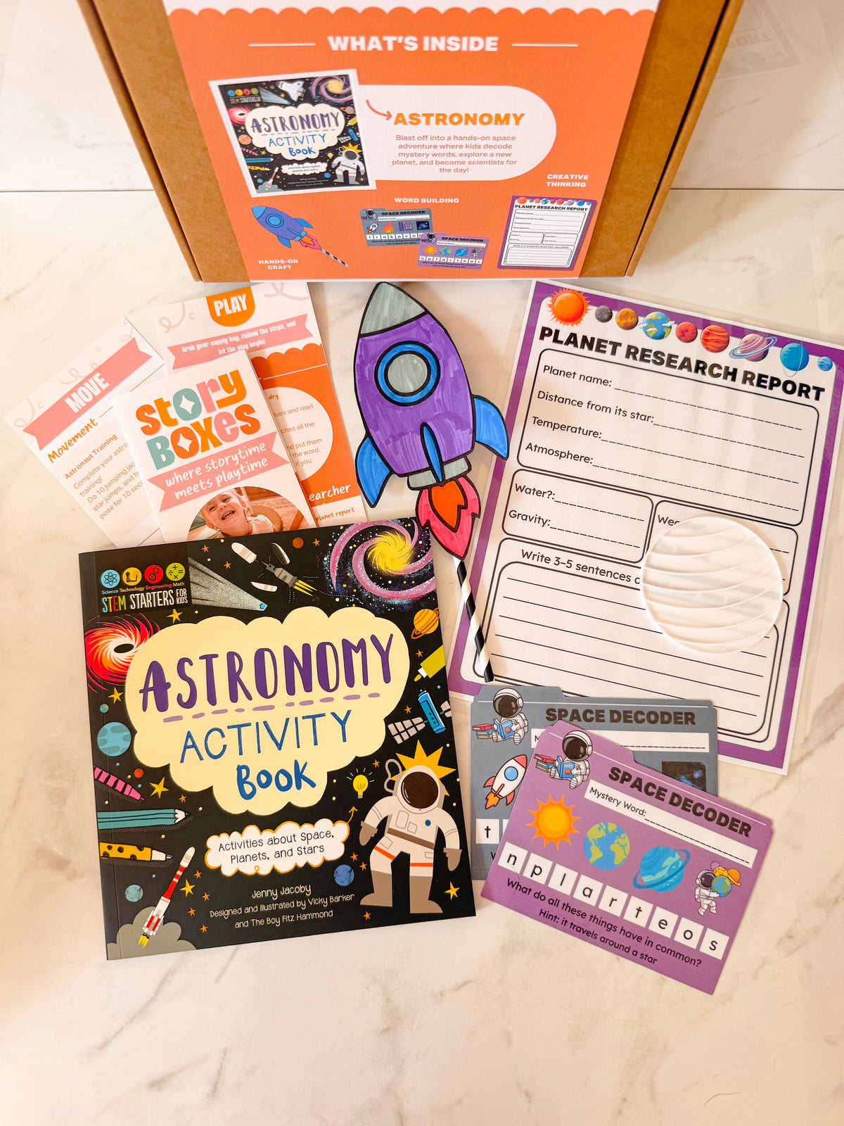 Astronomy Activities Story Box | Space Learning Activities for Ages 9+