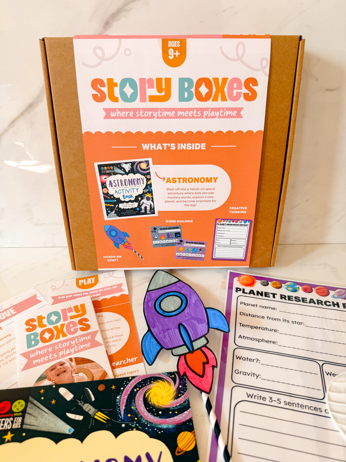 Astronomy Activities Story Box | Space Learning Activities for Ages 9+