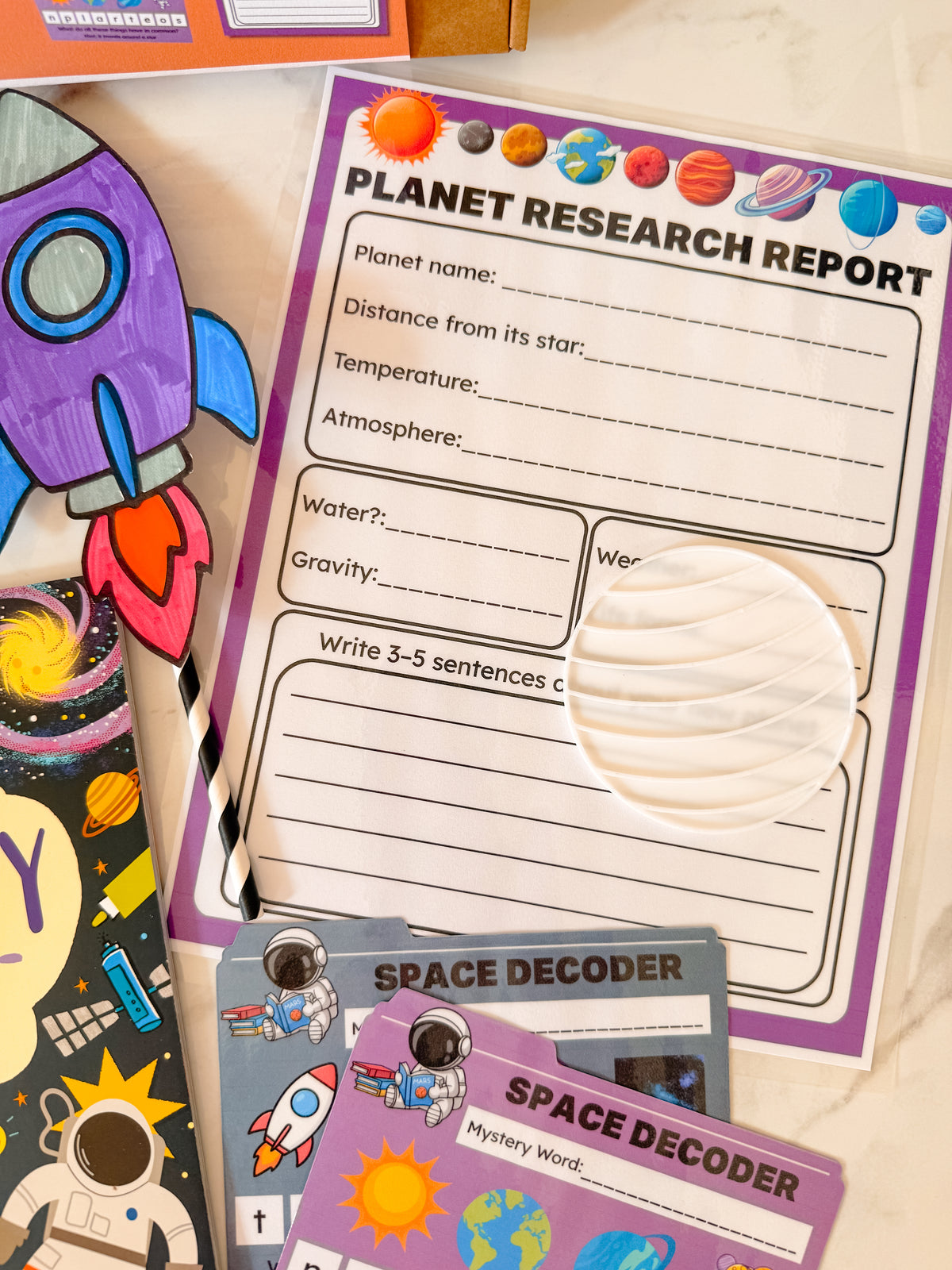 Astronomy Activities Story Box | Space Learning Activities for Ages 9+