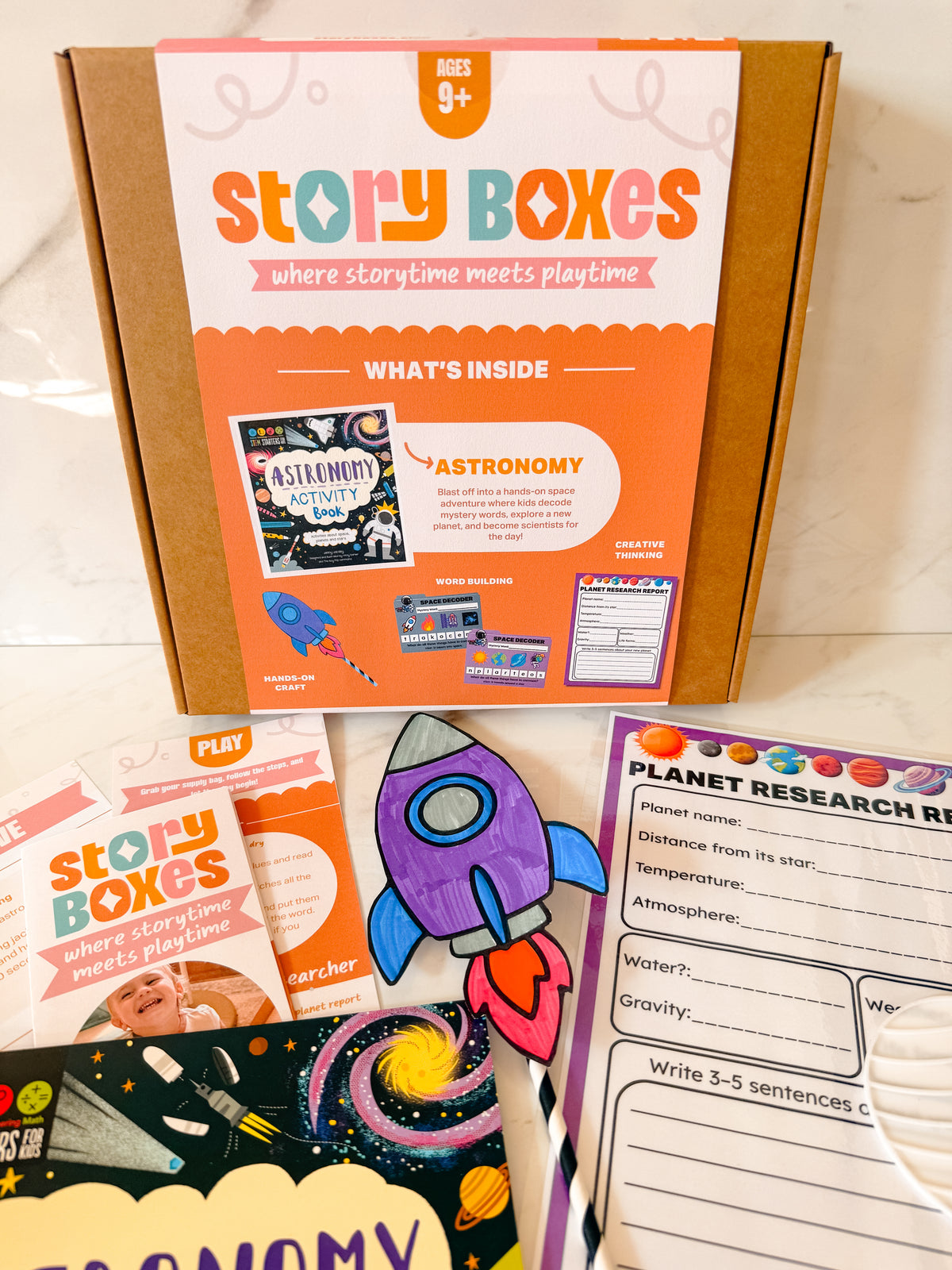 Astronomy Activities Story Box | Space Learning Activities for Ages 9+