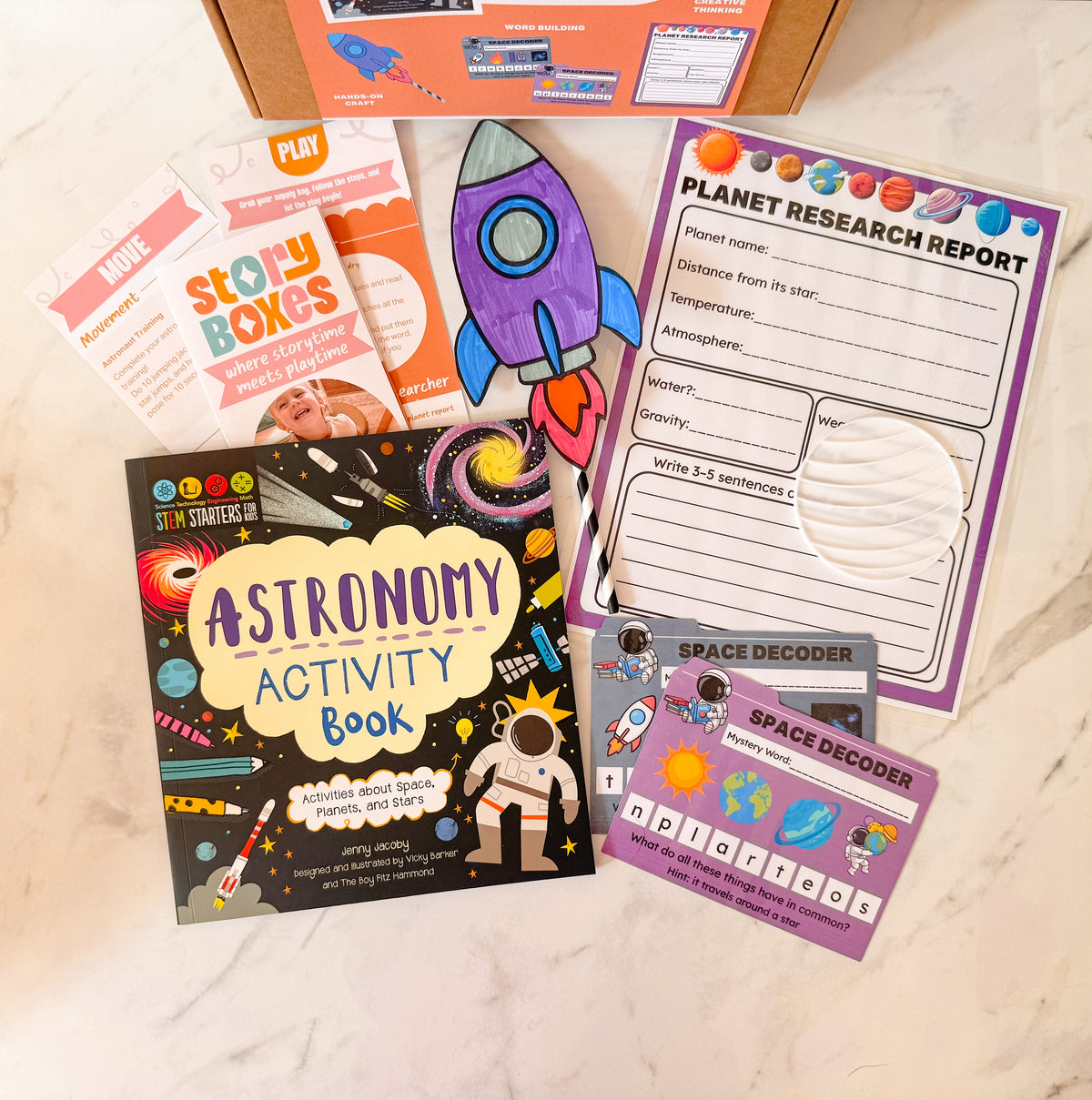 Astronomy Activities Story Box | Space Learning Activities for Ages 9+